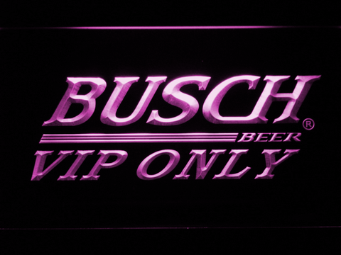 Busch VIP Only LED Neon Sign